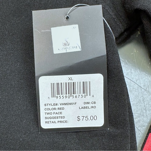 Chicago Bulls Pull Over Hooded Sweater Retro NBA Michael Jordan Basketball XL - Picture 7 of 7